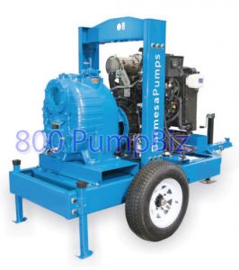 6" Trash Pump Diesel Automatic SH6-RN-4TST98C