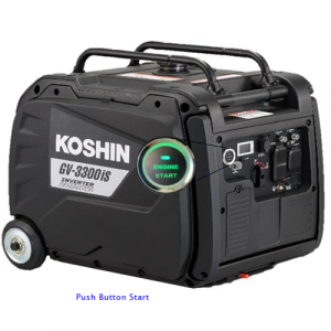Koshin Generator with push button start
