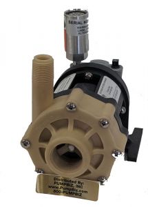 Magnetic pump Kynar PVDF AIR motor
