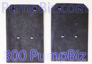 Replacement flapper for Diaphragm pump myers seth DD-4