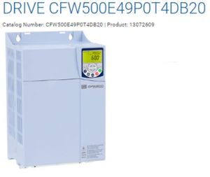 CFW500D47P0T2DB20: 15HP VFD weg