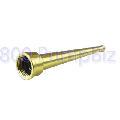 Straight Stream Brass Nozzle 1.5