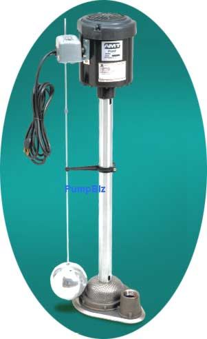 AMT Pedestal sump pump with switch
