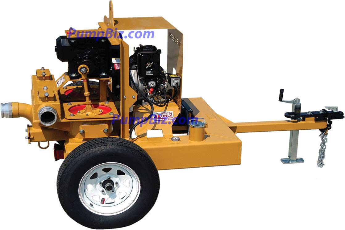 Industrial Diaphragm pump 4" Diesel