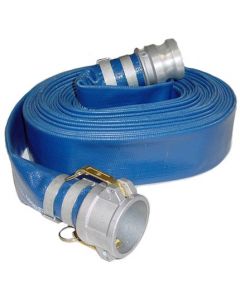 1145-4000-100 CE blue lay flat water discharge hose