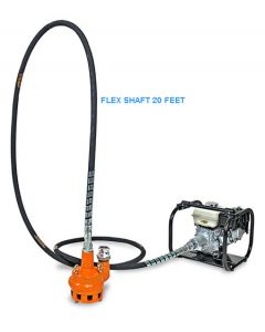 Gas Submersible Trash pump flexible shaft drive