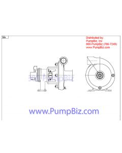 Cement Truck Pump w/Hydraulic Motor MP 36589