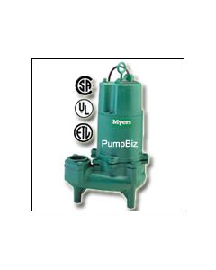 Myers - WHR20H-21: Sewage Pump 1ph-2hp