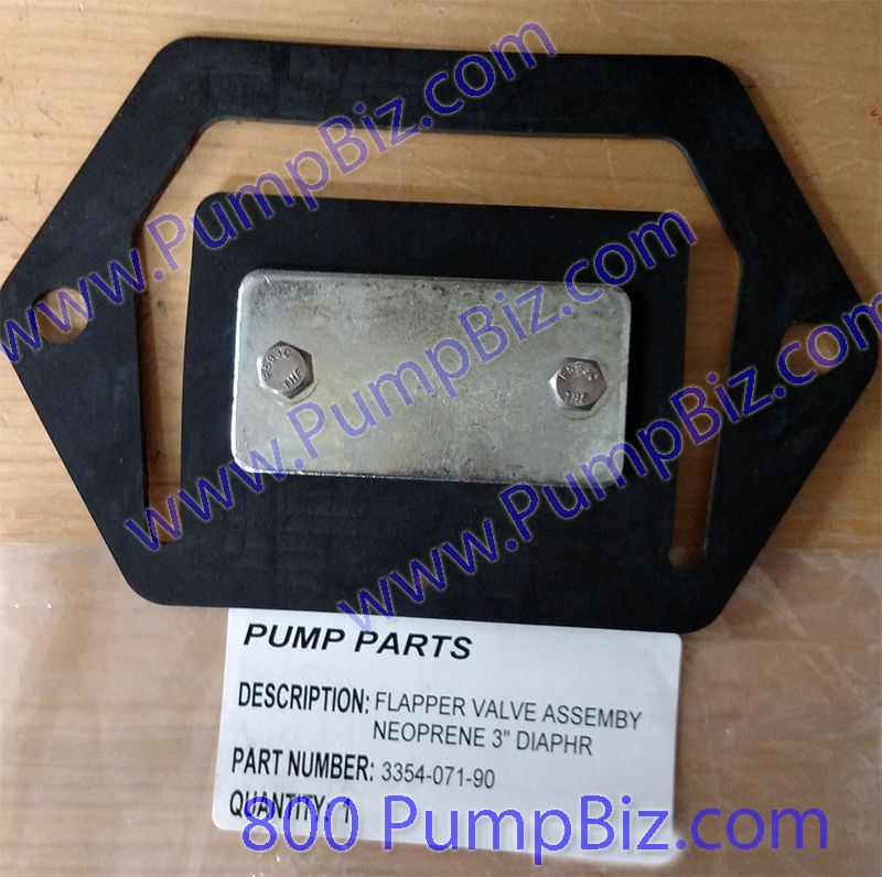 AMT - 3354-071-90: Flapper Valve assembly pump parts