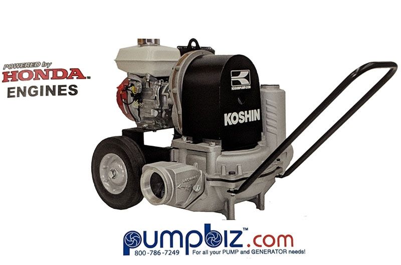 Koshin Pumps - KDP-80X: 3" Honda Mud Pump 
